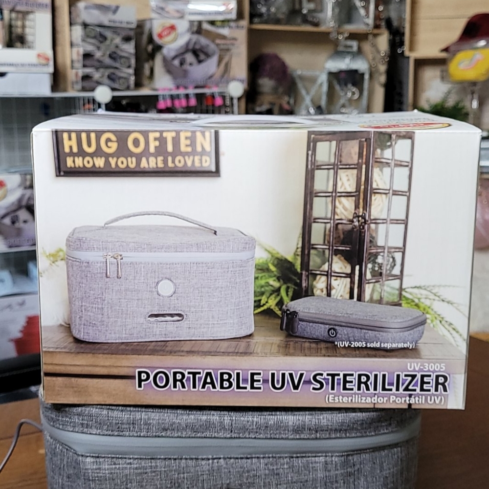 Brand NEW UV STERLILIZER Portable  LARGE Grey